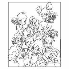 Winx en Pixie