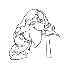 The Grumpy of Snow White and the Seven Dwarfs