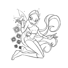 Rysunki Winx Club - Wróżka