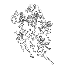 Coloring Winx Club