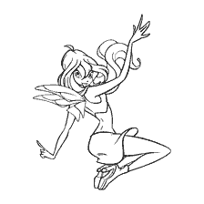 Layla's Winx coloring