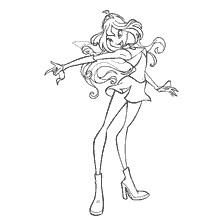 Winx Club - Fairy with Long Hair