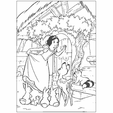 Snow White found a house