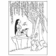 Pocahontas het na ouma Iva toe gekom