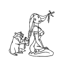 Pocahontas en Miko