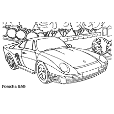 Samochody osobowe Porsche 959
