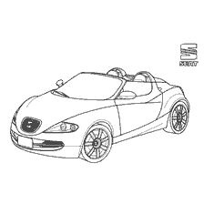 Experimental convertible Seat Tango for painting