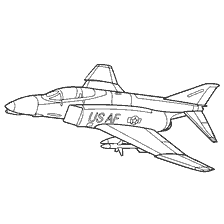 1967 F-4E FANTOM II fighter, USA