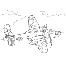 Flying military aircraft