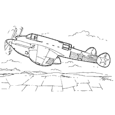 High-speed scout R-12 in flight