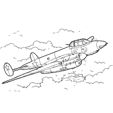Coloring of the Pe-3 bis fighter in the sky