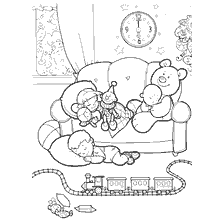 New Year's Eve on the couch