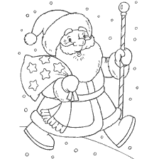 Pai Natal com presentes