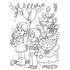 The Christmas tree