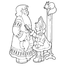 Santa Claus and the Snow Maiden
