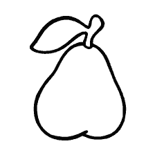 Pear - coloring for the smallest