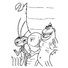 Kleuren met de karakters van Monster vs. Aliens: nieuwe vrienden Susan