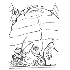 Een team monsters van de tekenfilm Monsters vs. Aliens