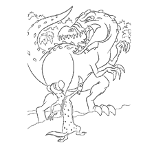 Drawing by Rudy and Buck from Ice Age 3: Age of the Dinosaurs