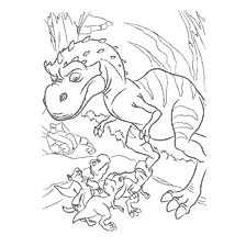 Dinosaur Mother from the Age of Dinosaurs