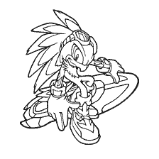Hawk Jet from Sonic X