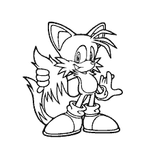 Miles van Sonic X kleuren
