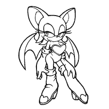 Het pistool van Sonic X in de omtrek