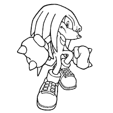 Knokkels van Sonic X kleuren