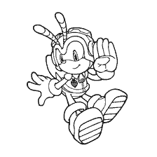 Charmie-teken Kleuren van Sonic X