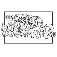 Almal klein ponies