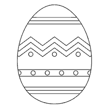 página para colorear: Huevos pascuales para colorear por Pisank