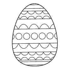 página para colorear: Pintura para huevos pascuales de Pisank