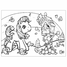 klein ponies, my klein ponies en voëls