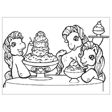 Pony ice cream