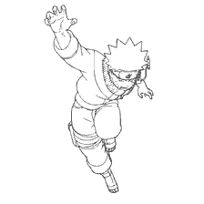 Naruto Shipuden - character coloring