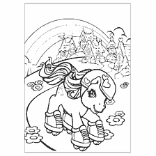 Mein kleiner Rollrollen Pony