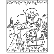 Coloring Megabrain and Mignon