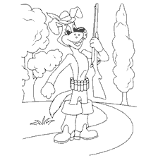 Renklendirme: Gun Ball with Gun