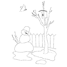 Snowman topi się