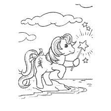 The Magic Horse of My Little Pony