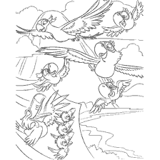 Rio Coloring: Toddlers