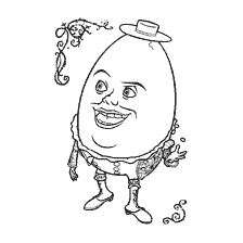 Humpty Dumpty Coloring