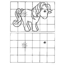Try drawing your pony from My Little Pony
