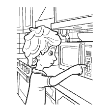 Dim Dimych and the microwave
