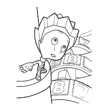 Noel on the Fixiks coloring book