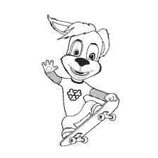 Skate vriend