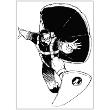 Coloring AxenMan in flight