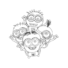 Disegni minions dal film