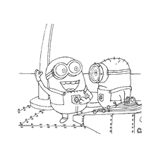 Colorare Minions dal film
