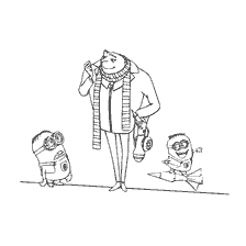 Gru e minions di Ugly I
